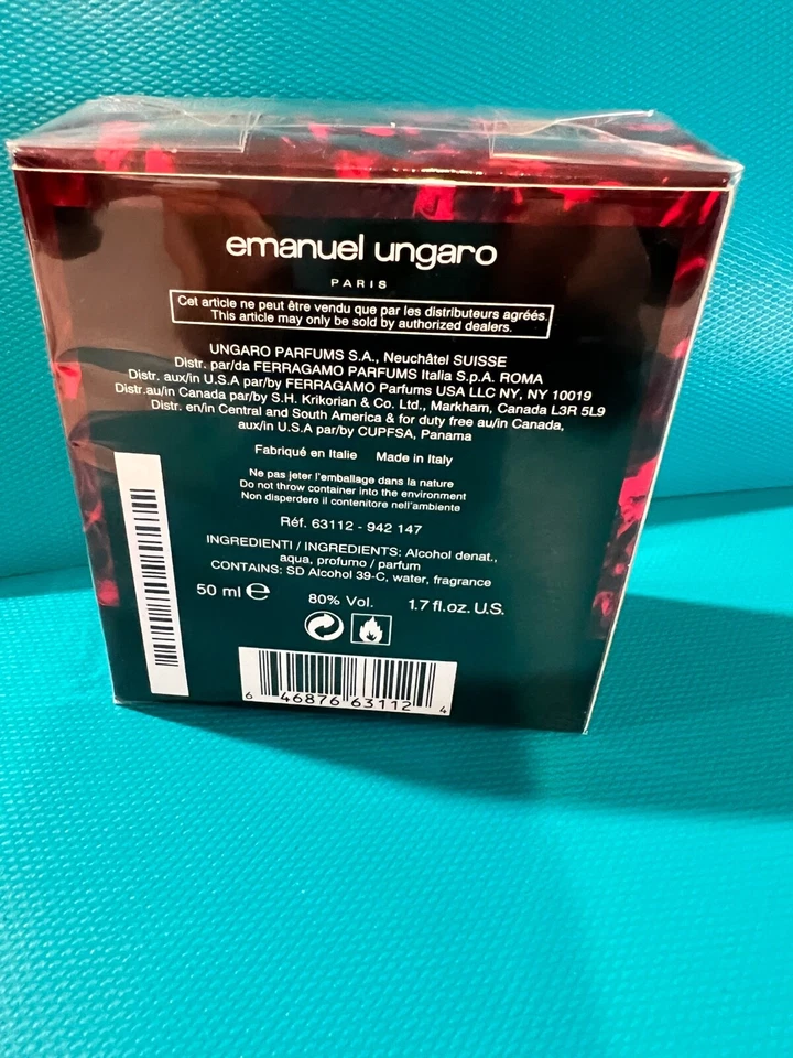 UNGARO III POUR HOMME 50 ML EAU DE TOILETTE SPRAY Foto 2 de 3