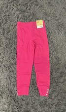 Girls Carters Pink Leggings Size 4 Nwt