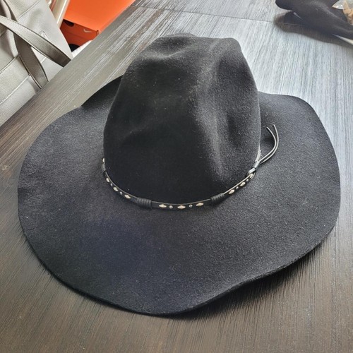 Resistol Cowboyhut 7 3/8 XX Premium schwarz Wolle selbstkonform Made in USA