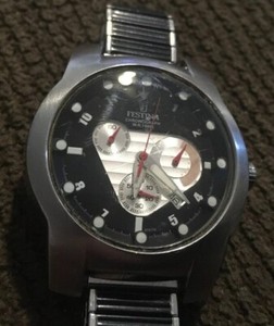 chronograph watch wr100m