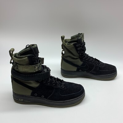 Nike SF AF1 864024 004 Black Olive Special Field Air Force 1 Boot