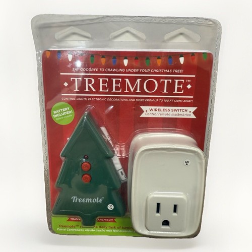 Treemote Wireless Remote Switch for Christmas Tree and Other Lights New - Picture 1 of 3