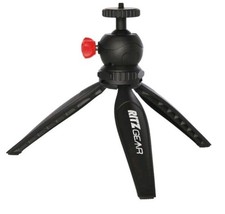 Ritz Gear Folding Tabletop Tripod - Black with Red Knob