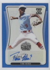 2020 Leaf Metal Draft Blue Rainbow 25/35 Tink Hence #BA-TH1 Auto i4v