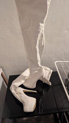 Kinky Boots Drag Queen Travestie Thigh High Over Knee Gr 10