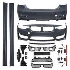 Sport Evo Bodykit Paket f�r BMW 3er F30 Bj.11-19 Sto�stangen Schweller + Zubeh�r