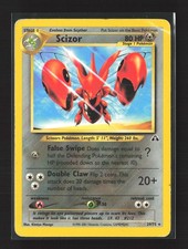 Pokemon Neo Discovery #29/75 DMG Rare Scizor (29) on eBay