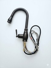 Standard Marchand Single Handle Pull-Down Sprayer Kitchen Faucet Legacy Bronze