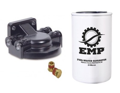 EMP 35-37855 KIT FUEL WATER SEP 1/4' ALUM. YAM; Replacement Filter; Fits Yamaha