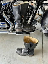 Chippewa Rally Boots Men 9.5E Dusty From A Rally Sturgis, Laconia, Daytona? USA