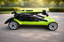 Lightweight 17kg SLK  Folding Mobility Scooter Airline Friendly Travel Scooter