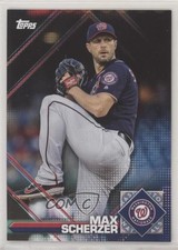 2020 Topps Heritage 2020 MLB Sticker Collection Preview Max Scherzer #5 0c6