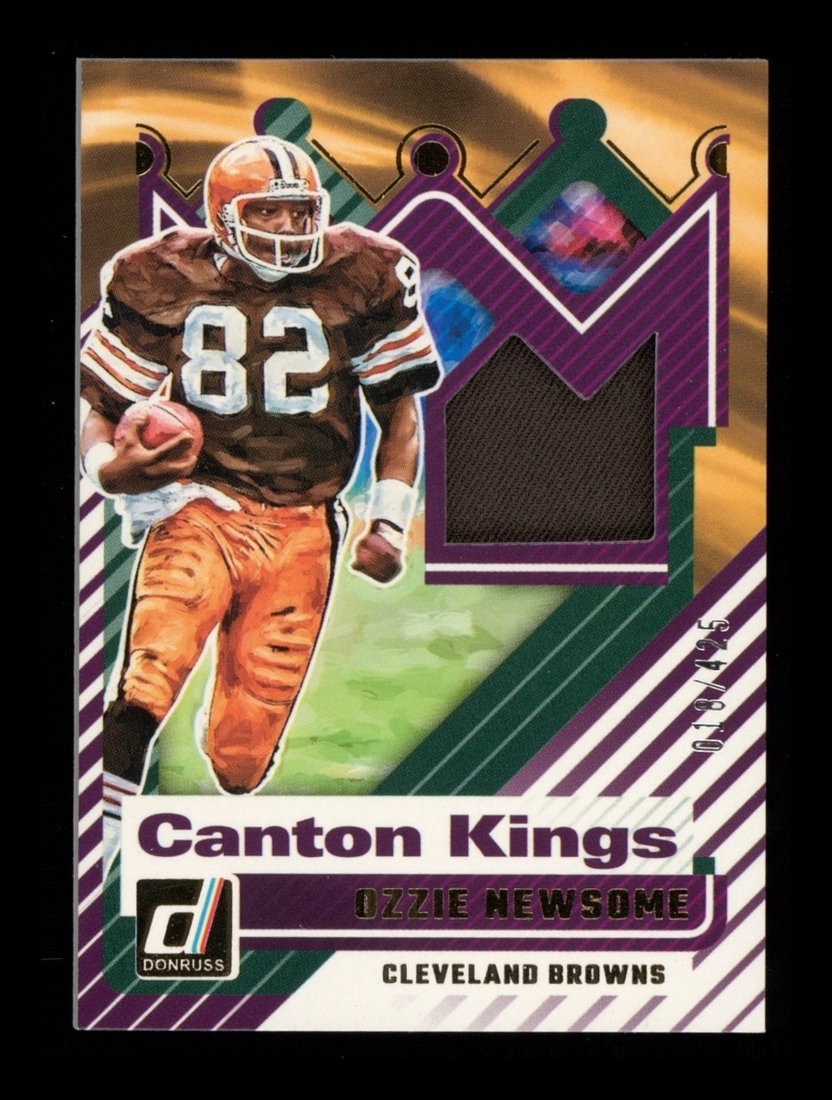 2025 Panini Donruss: #CK-ONE Ozzie Newsome Canton Kings 18/425 NM-MT OR BETTER view 1