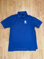 Larose Rottne Men's Polo Shirt Polo Shirt Size L Blue Forestry Machinery Merch Excellent!