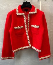 2026 spring hot sales runway show fashionable classy weave coat SML