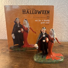 Dept 56 Halloween Out for a Bloody Good Time In Box department 56 vampire