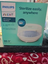 Philips Avent Microwave Steam Sterilizer Baby Bottle Sterilizer With Box