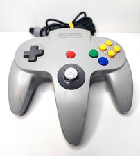 Official Nintendo 64 Controller Gray OEM N64 NUS-005 Original Genuine