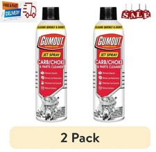 Gumout Carb And Choke Carburetor Cleaner 14 Oz. Engine Parts Spray Pack Of 2