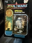 Kenner Star Wars Power of the Force R2-D2 Action Figure Coin 1984 Vintage