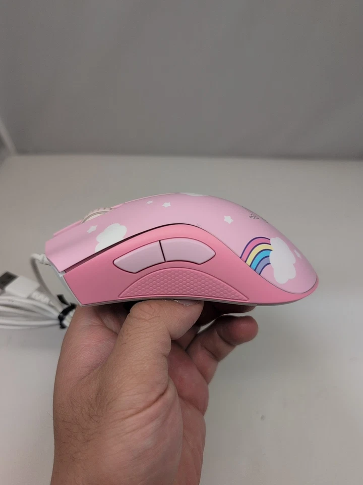 Razer Hello Kitty DeathAdder Essential Gaming Mouse RZ01-0385 G2 - Image 3 of 4