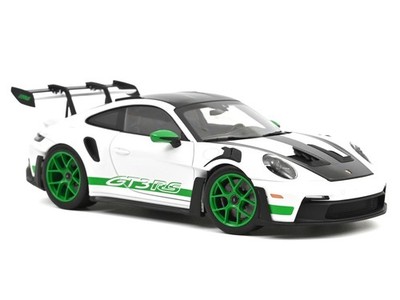 2022 PORSCHE 911 GT3 RS WEISSACH PACK WHITE 1/18 DIECAST MODEL BY