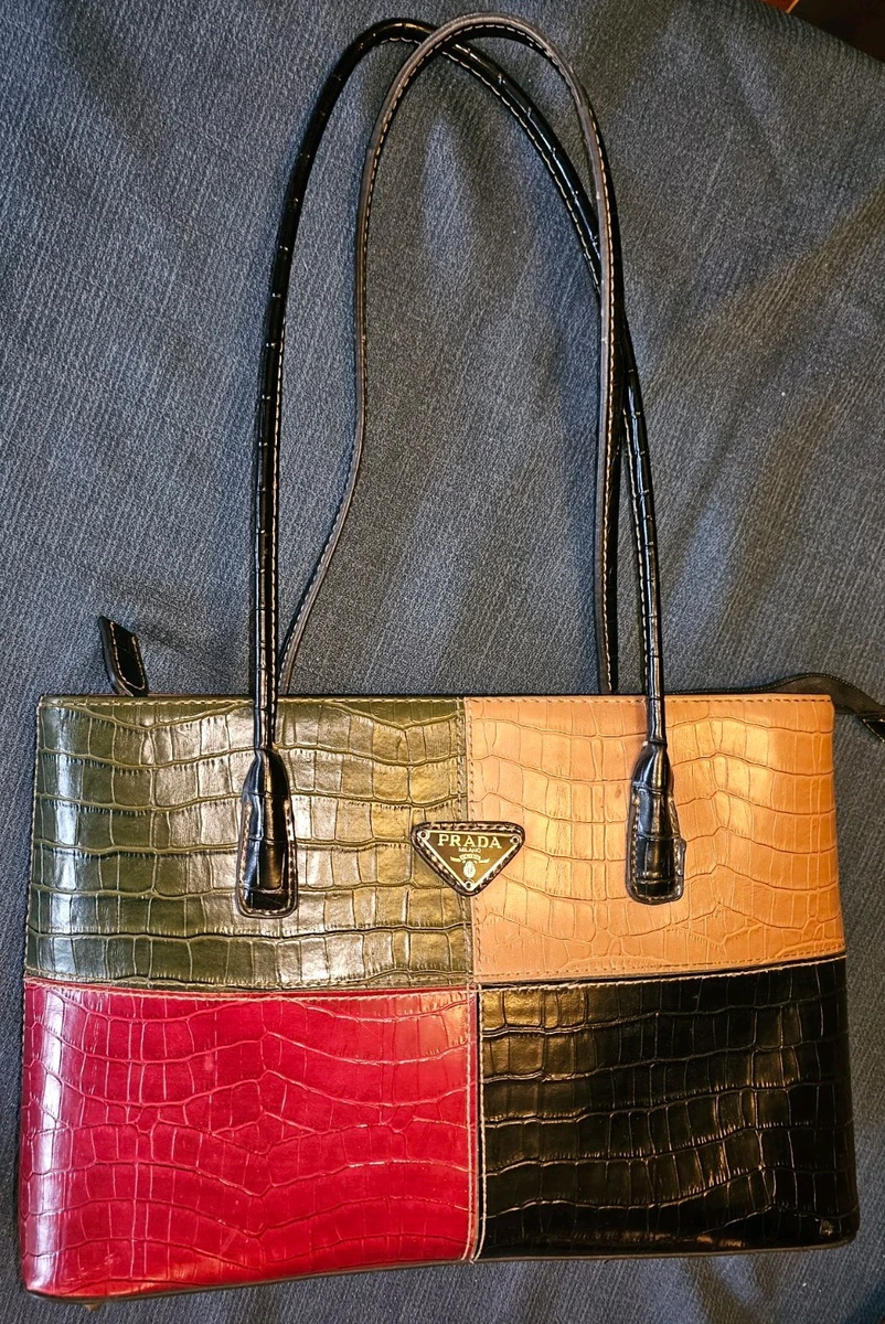 PRADA Leather Exterior Shoulder Bag Bags & Handbags for Women for