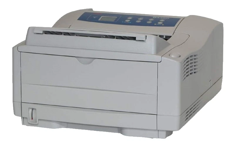 OKI B4350 USB PARALLEL FAST 22PPM COMPACT DESKTOP A4 MONO LASER PRINTER 01145301 - Image 4 of 4