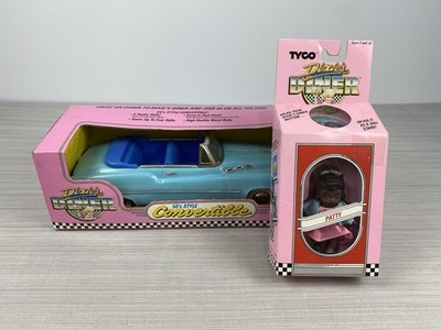 1989 TYCO DIXIE'S DINER 50 s STYLE CONVERTIBLE BUICK CAR BLUE & Patty New
