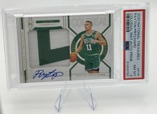 2020 National Treasures Payton Pritchard RPA /25 PSA 8. Highest Grade!