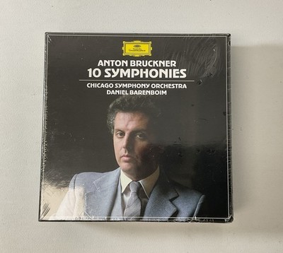 BRUCKNER 10 Symphonies / Daniel Barenboim - Chicago Symphony (10 CDs, 2025, DG)