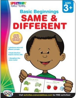 Same  Different, Grades Preschool - K (Basic Beginnings) - Paperback - GOOD