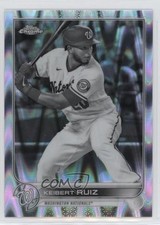 2022 Topps Chrome Sonic Black & White RayWave Refractor Keibert Ruiz #218 ut4