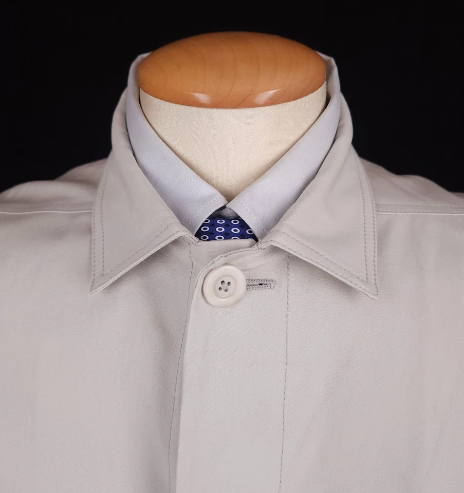 Trench Rick Owens Cappotto Mac tamanho 50 EUA 40 M masculino Things morsa P/S 17 $3175 - Imagem 3 de 4