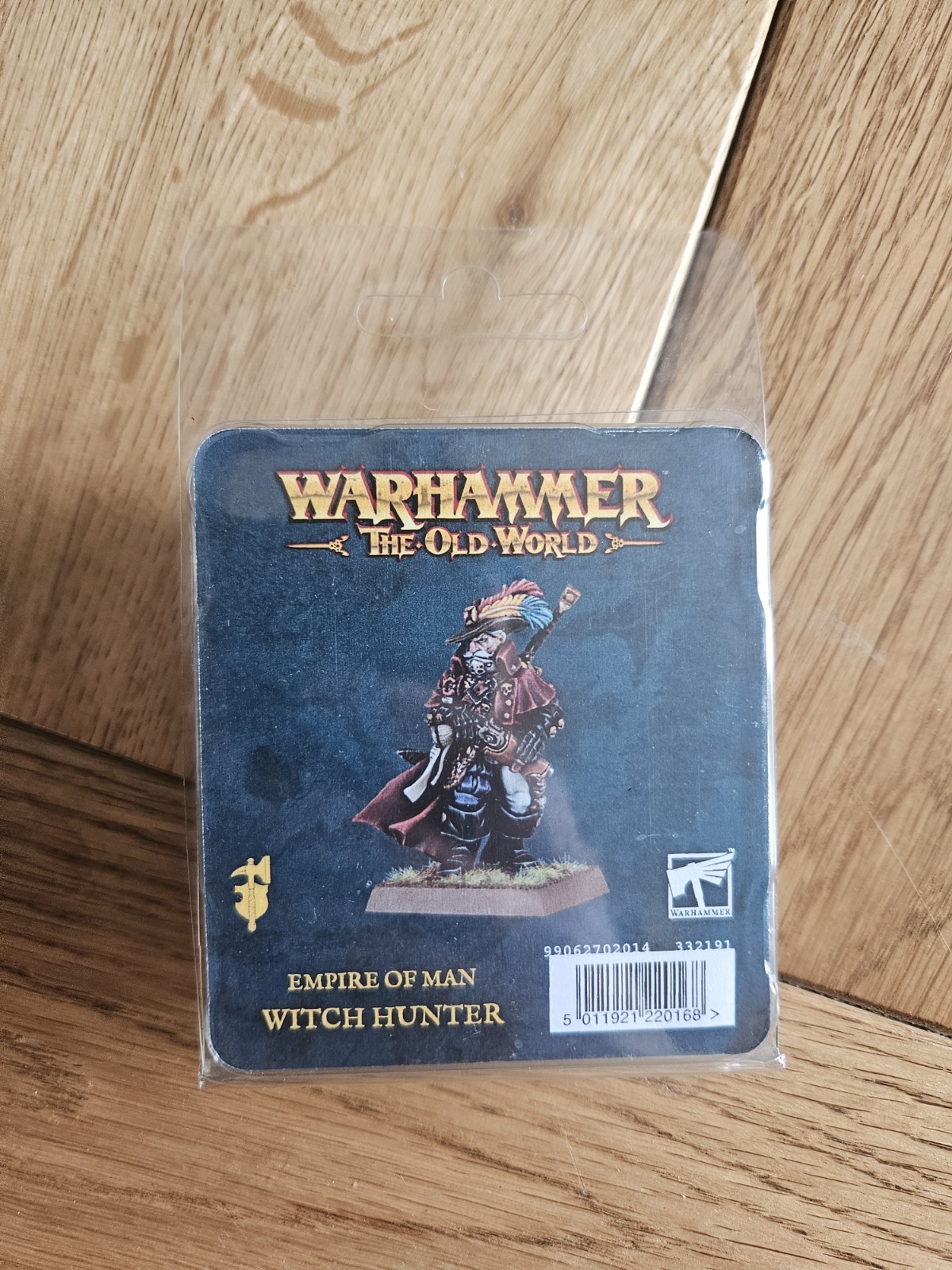 Warhammer Fantasy Old World Empire Witch Hunter Metal Blister