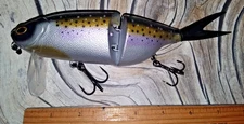 #4RT JOHNSCOO COPY of Joker Floating RAINBOW TROUT Color Swimbait 3.2oz 7 7/8"
