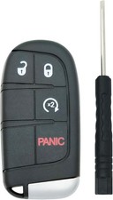 Remote Smart Key Fob Shell Case Fit for Dodge Journey 2011-2020 Keyless Black