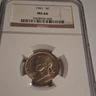 NGC 1961 Jefferson Nickel 5C MS66 Cert# 3568930-008