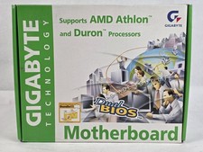 Gigabyte GA-7DXR Plus Motherboard AMD Socket A 761 686B Athlon Duron AGP NEW