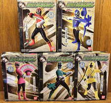 Shinkenger HDM Souzetsu Figure Set di 5 Power Rangers Samurai Bandai 2009
