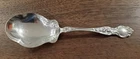 R. Wallace & Sons Violet Salad Serving Spoon 8-7/8" Sterling Silver No Mono