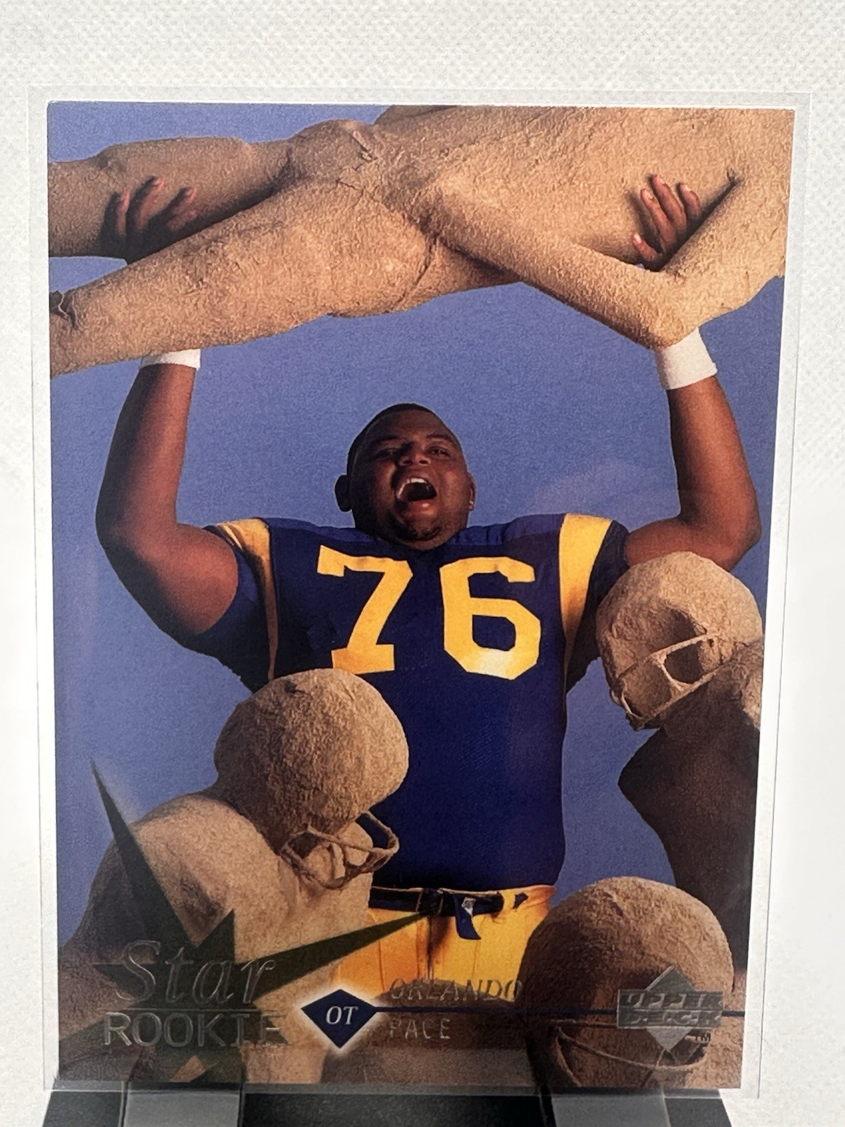 1997 Upper Deck - Star Rookie Orlando Pace #1 (RC)