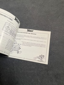 ₪PAS DE JEU₪ Notice Nintendo NES - Ast&eacute;rix - FRA