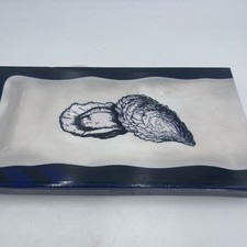 Dockside Bakeware Cobalt Blue White Serving P...