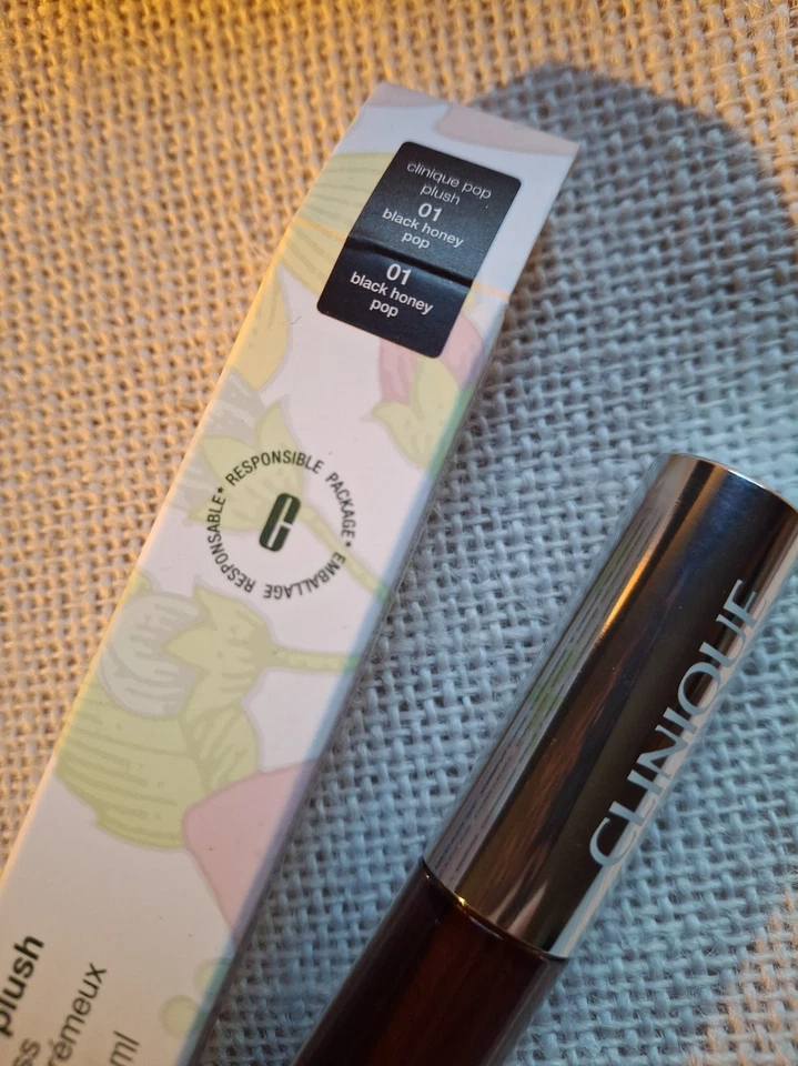 Clinique Black Honey Pop Plush Creamy Lip Gloss 3.4ml Brand New Genuine - Image 3 of 4