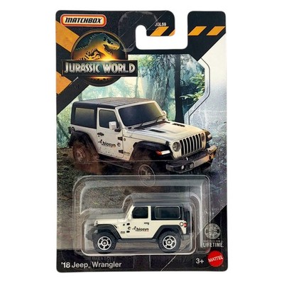 Matchbox JGL09 Jurassic World 4 18 Jeep Wrangler