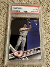2017 Topps Aaron Judge RC Rookie #287a New York Yankees PSA 10 GEM MINT GEM MINT