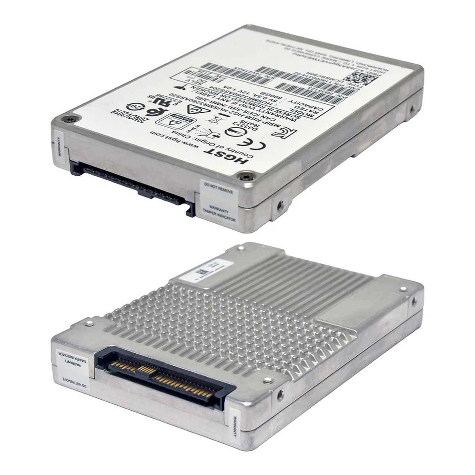 Dell EMC HGST 800GB 2.5" 12G SAS SSD 0B35123 HUSMR3280ASS204 EMC Data Domain - Bild 2 von 4