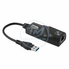 USB 3.0 to 10/100/1000 Mbps Gigabit RJ45 Ethernet Network LAN Adapter for PC Mac