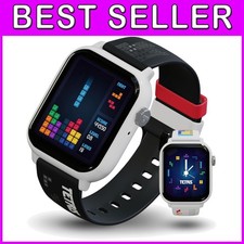 Tetris Gaming Smartwatch - Fitness Tracker, Water Resistant
